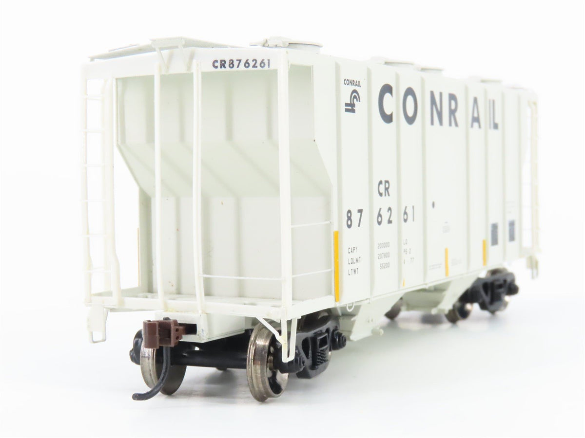 HO Scale Athearn 95525 CR Conrail 2-Bay Covered Hopper #876261