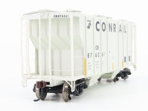 HO Scale Athearn 95525 CR Conrail 2-Bay Covered Hopper #876261