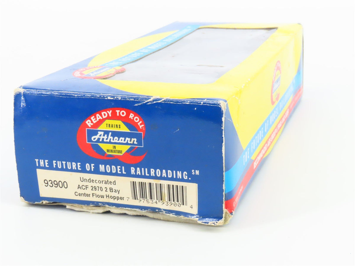 HO Scale Athearn 93900 Undecorated 2-Bay Center Flow Hopper