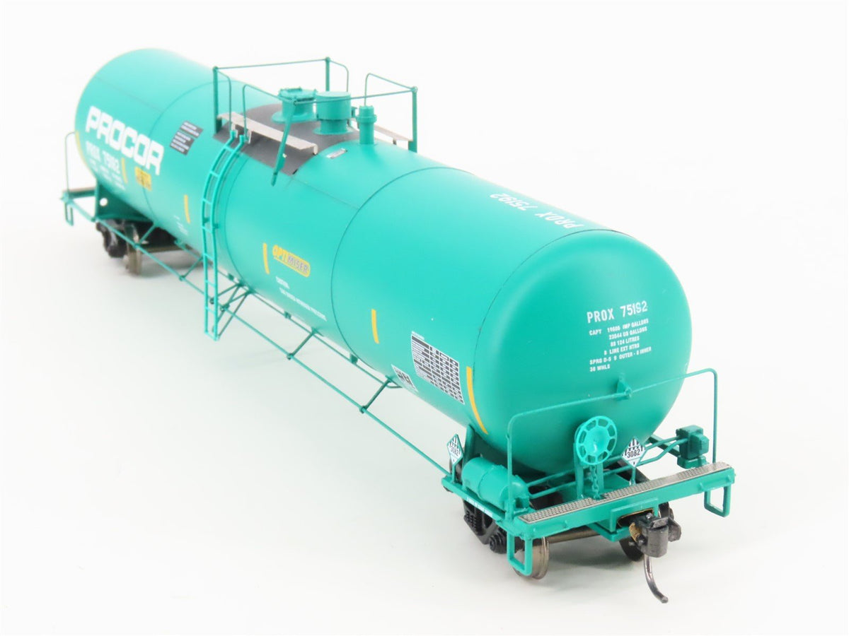 HO Scale Athearn 97617 PROX Procor 30K Gallon Ethanol Tank Car #75192