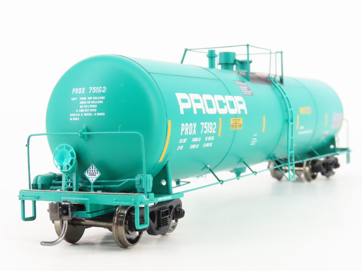 HO Scale Athearn 97617 PROX Procor 30K Gallon Ethanol Tank Car #75192