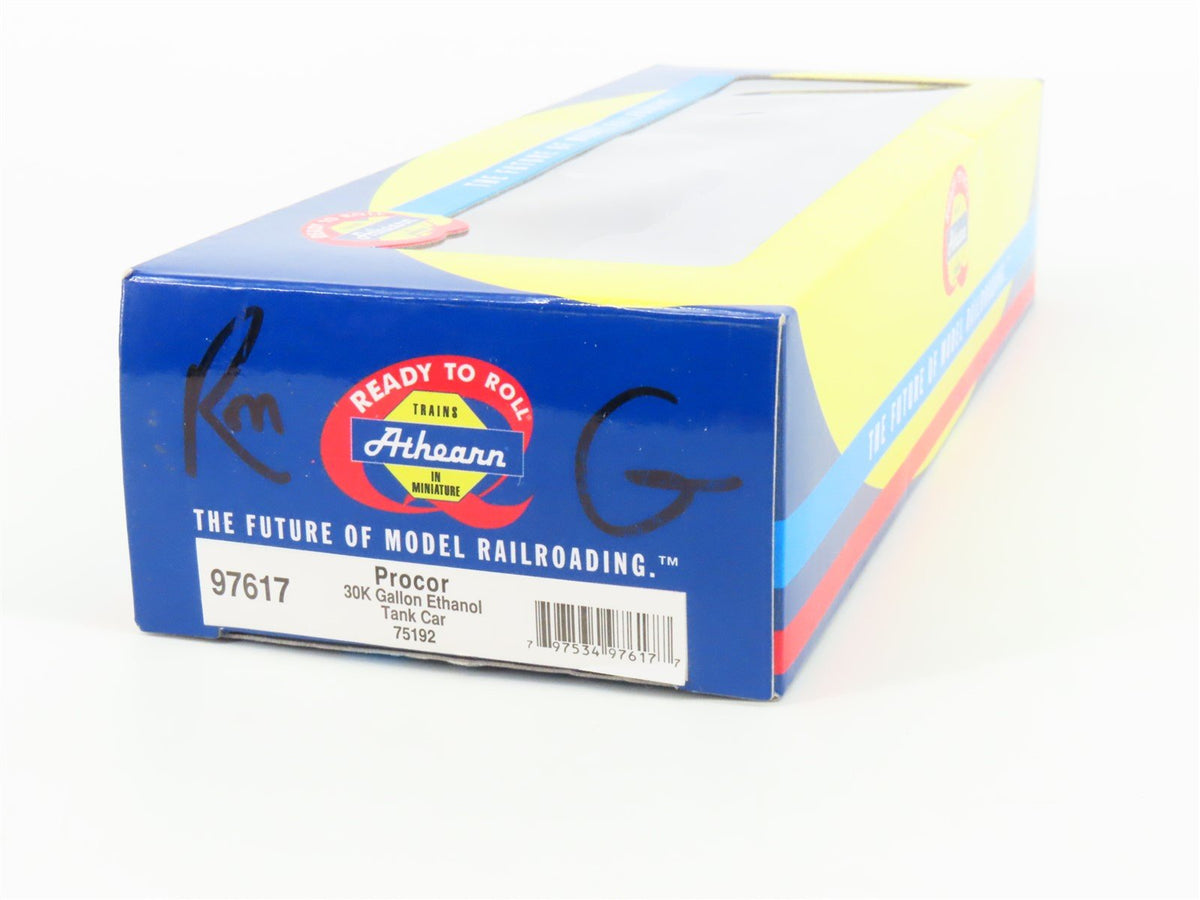 HO Scale Athearn 97617 PROX Procor 30K Gallon Ethanol Tank Car #75192