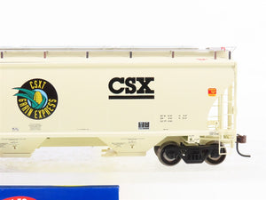 HO Scale Athearn 89400 CSXT Grain Express 3-Bay Covered Hopper #265052