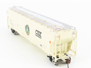 HO Scale Athearn 89400 CSXT Grain Express 3-Bay Covered Hopper #265052
