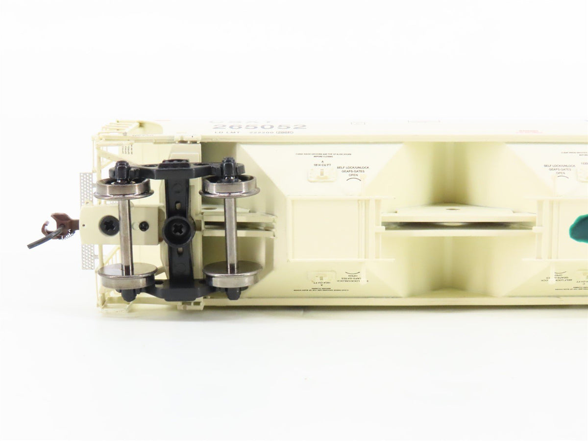 HO Scale Athearn 89400 CSXT Grain Express 3-Bay Covered Hopper #265052