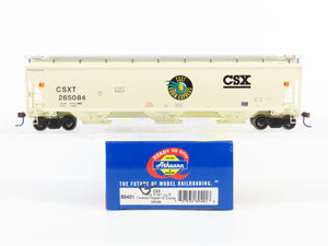 HO Scale Athearn 89401 CSXT Grain Express 3-Bay Covered Hopper #265084