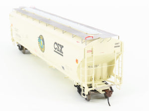 HO Scale Athearn 89401 CSXT Grain Express 3-Bay Covered Hopper #265084
