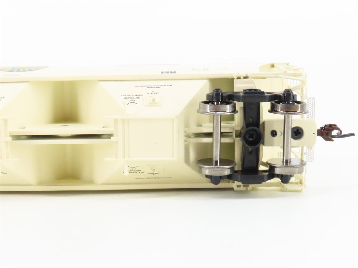 HO Scale Athearn 89402 CSXT Grain Express 3-Bay Covered Hopper #265157