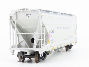 HO Scale Athearn ATH98173 BSMX Bay State Milling 2-Bay Covered Hopper #16