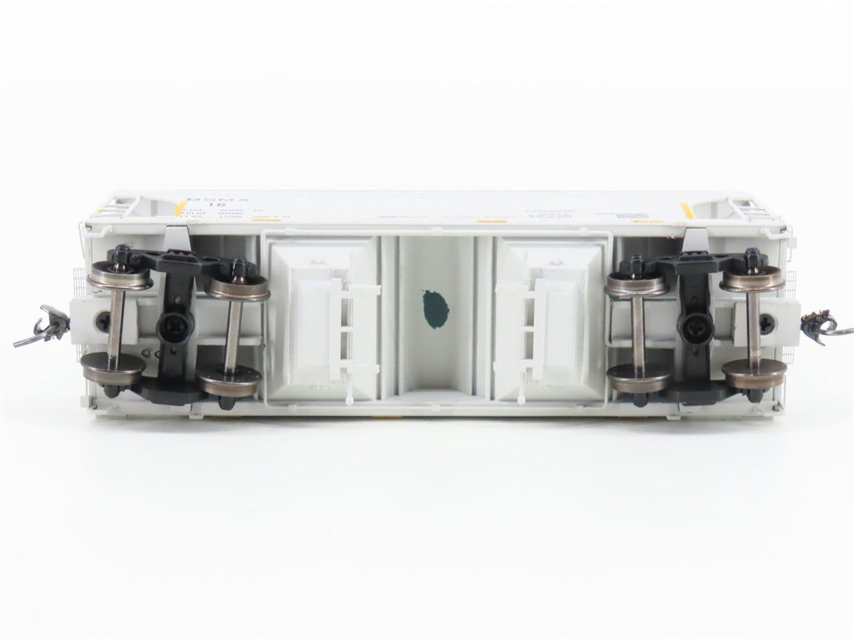 HO Scale Athearn ATH98173 BSMX Bay State Milling 2-Bay Covered Hopper #16