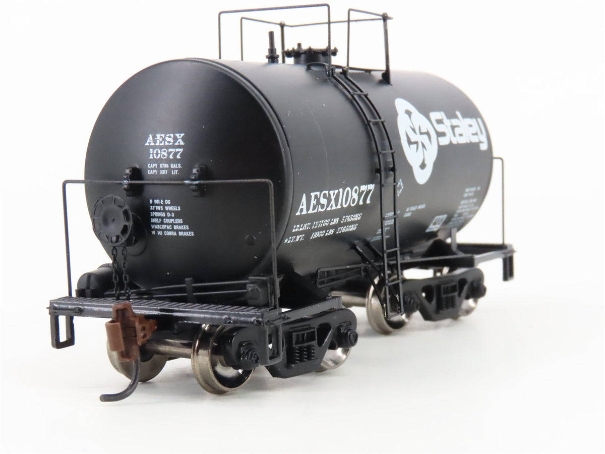 HO Scale Athearn 89116 AESX Staley Beer Can Tank Car #10877