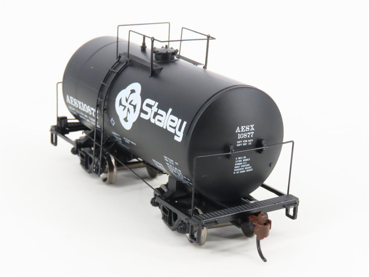 HO Scale Athearn 89116 AESX Staley Beer Can Tank Car #10877