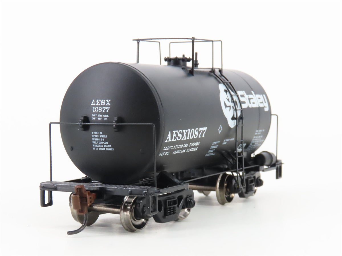 HO Scale Athearn 89116 AESX Staley Beer Can Tank Car #10877