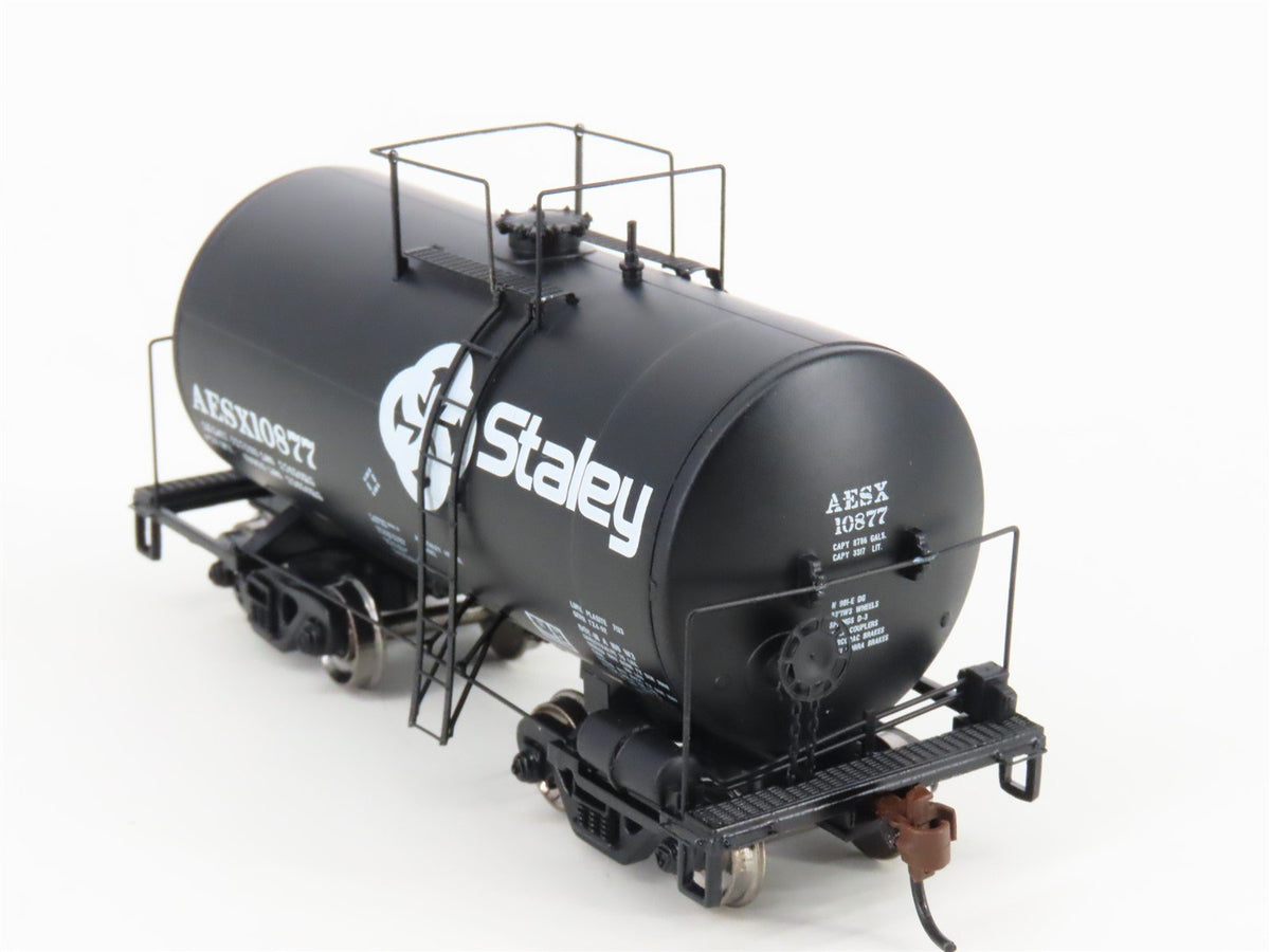 HO Scale Athearn 89116 AESX Staley Beer Can Tank Car #10877