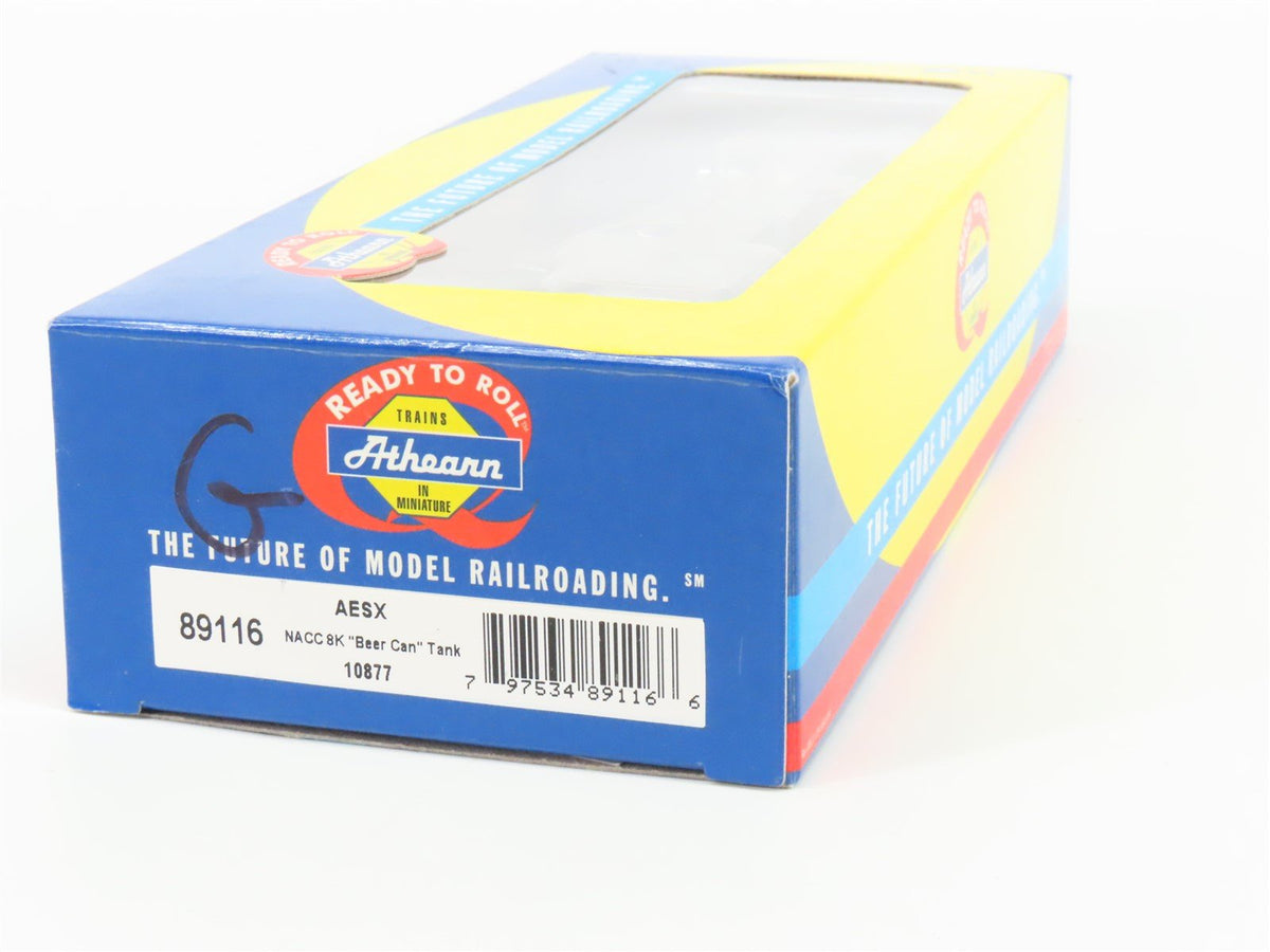 HO Scale Athearn 89116 AESX Staley Beer Can Tank Car #10877