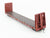 HO Scale Athearn ATH87730 CN Canadian National 60' Bulkhead Flat Car #622610
