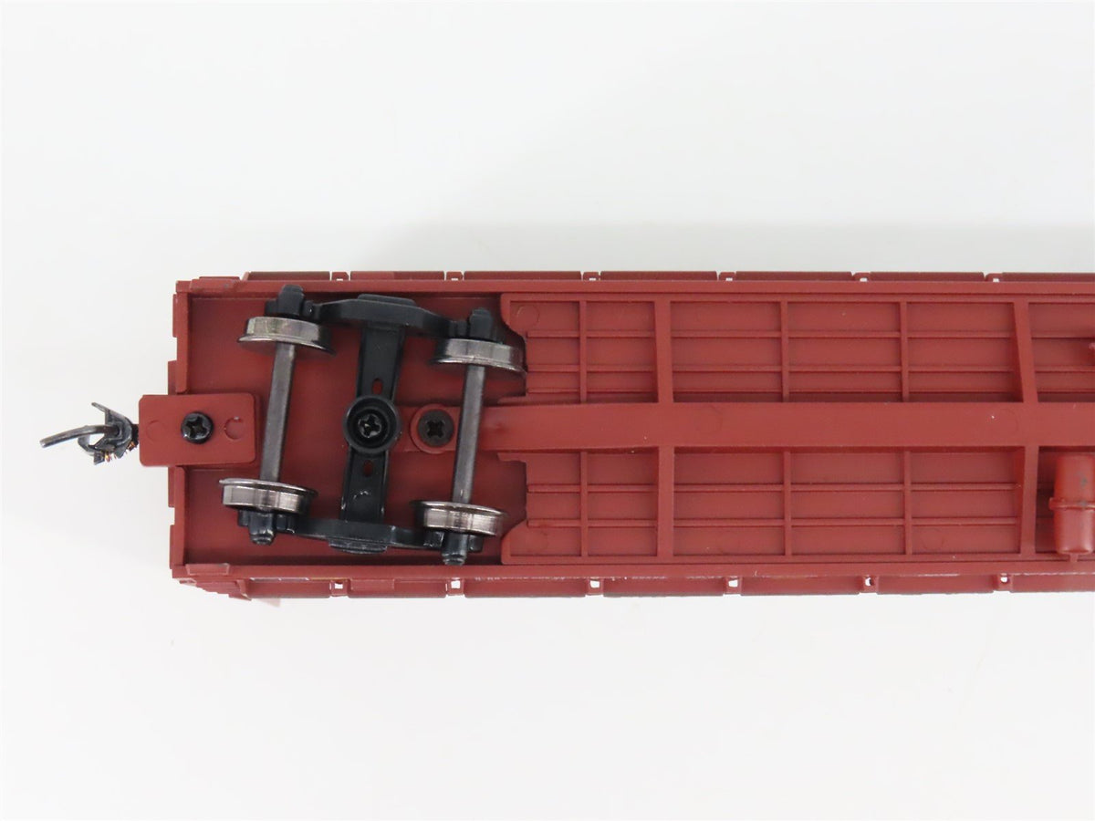 HO Scale Athearn ATH87730 CN Canadian National 60&#39; Bulkhead Flat Car #622610