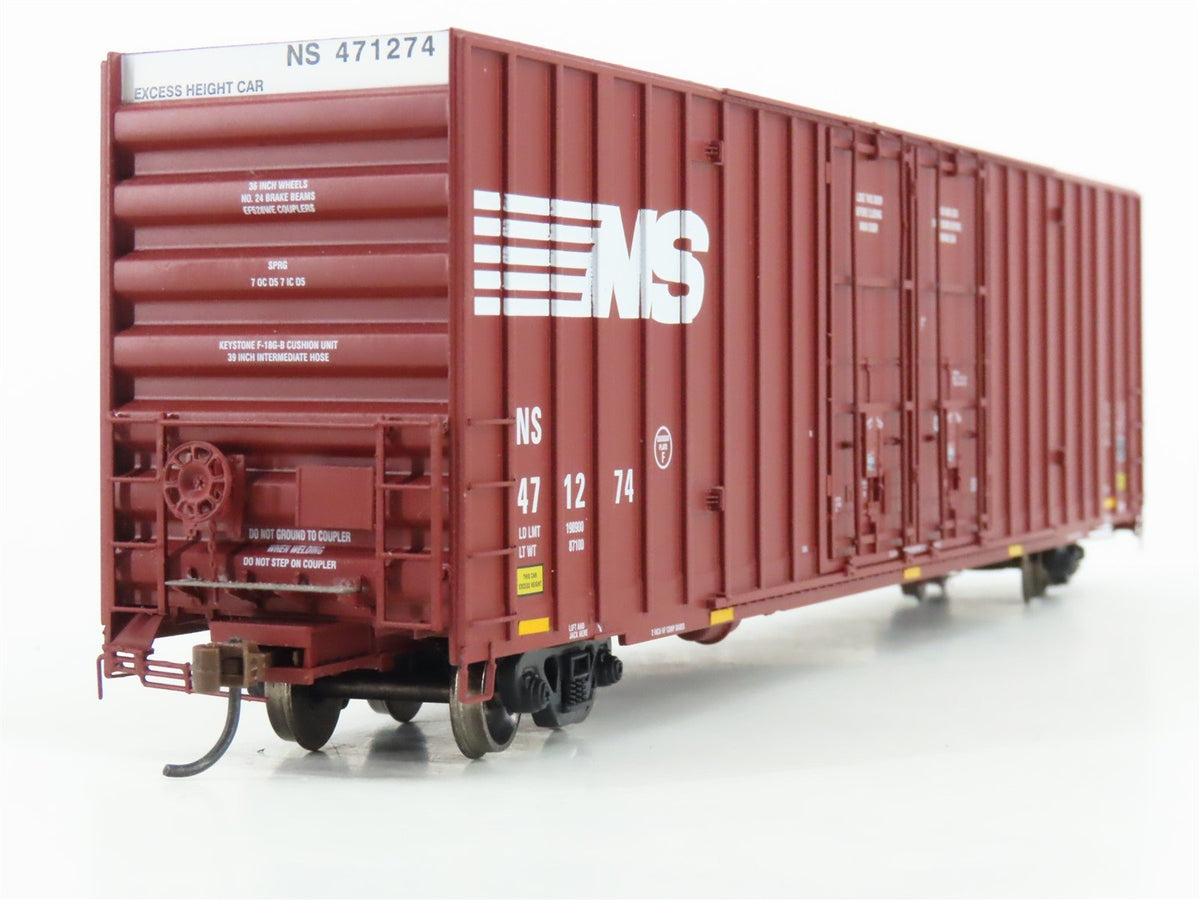 HO Scale Athearn ATH75042 NS Norfolk Southern 60&#39; Gunderson Box Car #471274