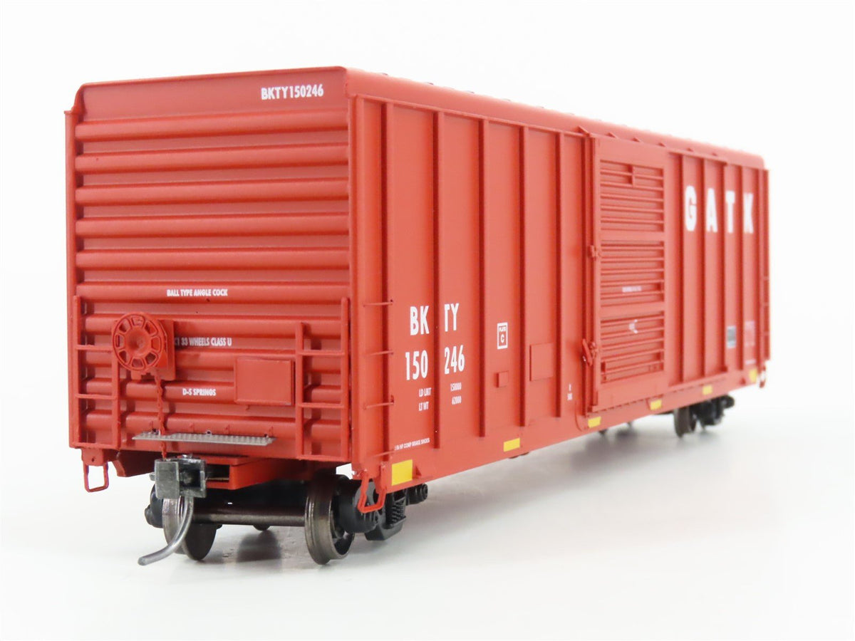 HO Scale Athearn ATH79616 BKTY GATX Rail 50&#39; Single Door Box Car #150246