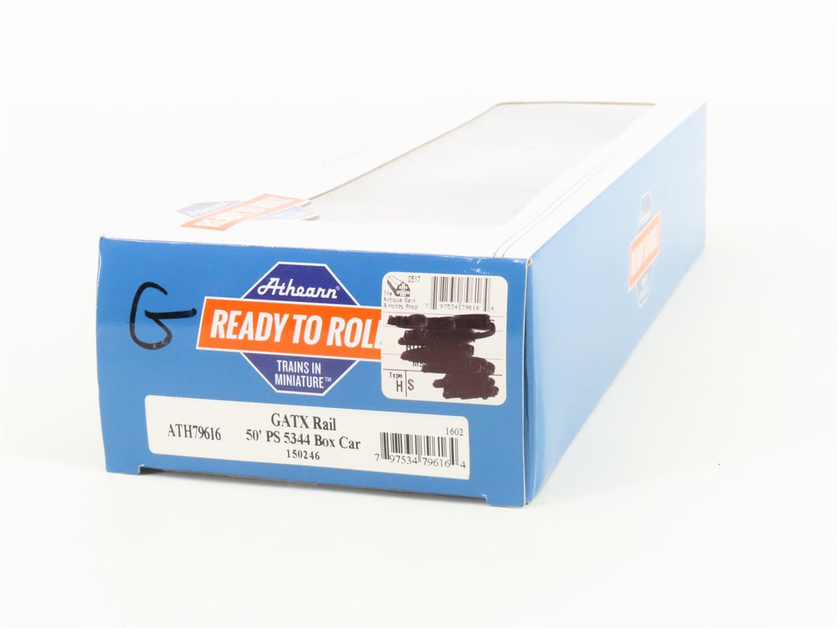 HO Scale Athearn ATH79616 BKTY GATX Rail 50&#39; Single Door Box Car #150246