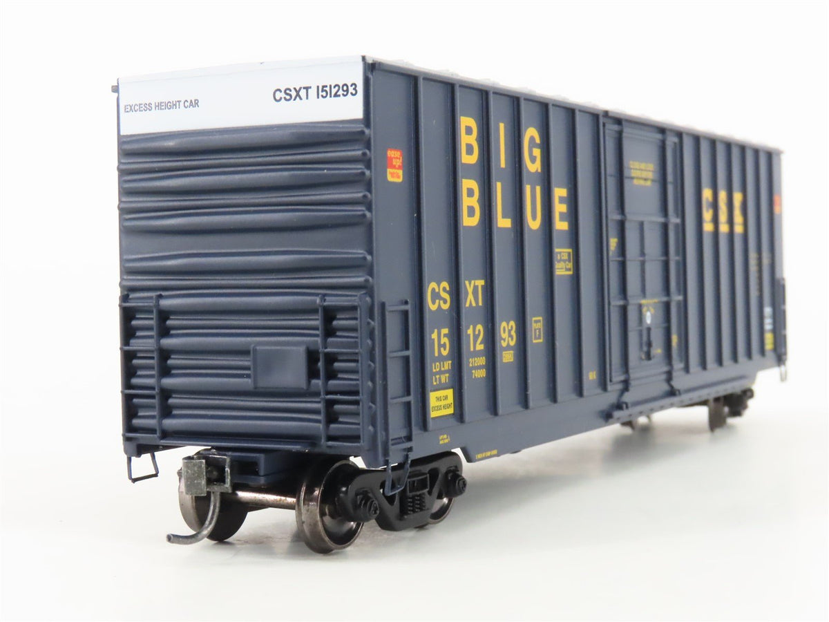 HO Scale Athearn Roundhouse RND14922 CSXT 50&#39; Hi-Cube Plug Door Box Car #151293