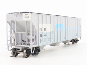 HO Scale Athearn ATH82001 FURX First Union Rail 3-Bay Covered Hopper #818643
