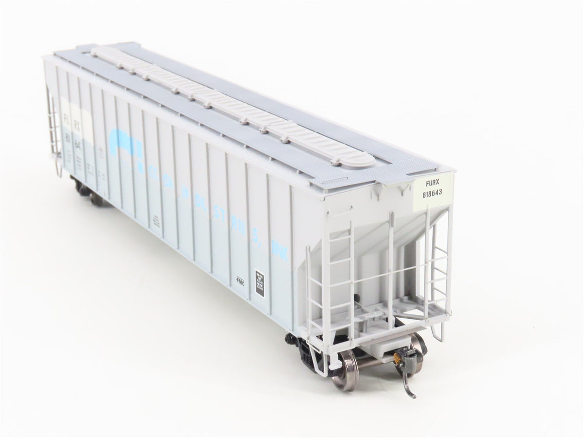 HO Scale Athearn ATH82001 FURX First Union Rail 3-Bay Covered Hopper #818643