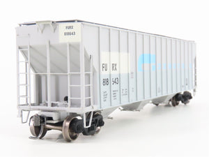 HO Scale Athearn ATH82001 FURX First Union Rail 3-Bay Covered Hopper #818643