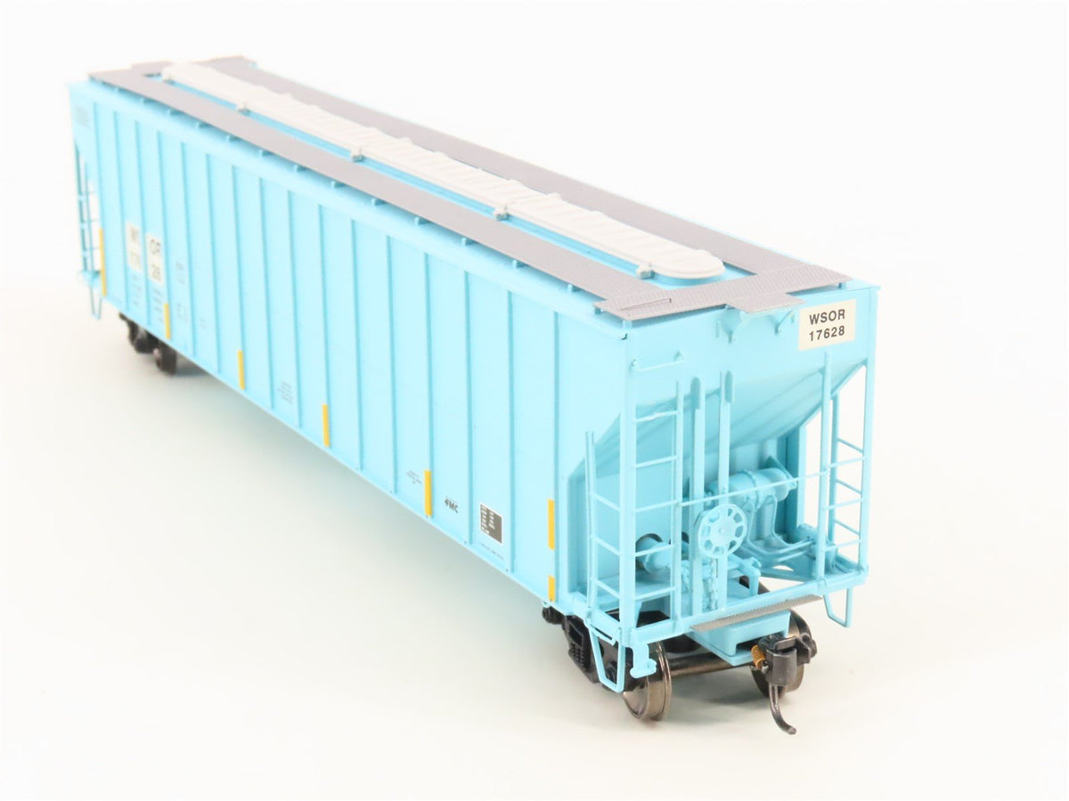 HO Scale Athearn ATH82007 WSOR Wisconsin Southern 3-Bay Covered Hopper #17628