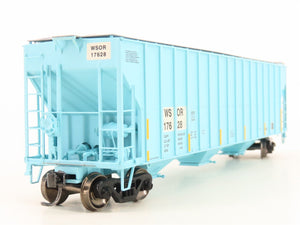 HO Scale Athearn ATH82007 WSOR Wisconsin Southern 3-Bay Covered Hopper #17628