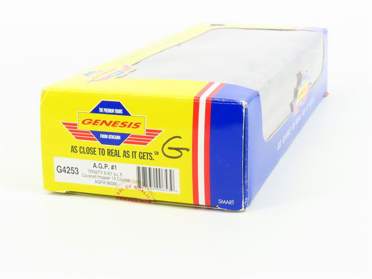 HO Scale Athearn Genesis G4253 AGPX 3-Bay Covered Hopper #96080