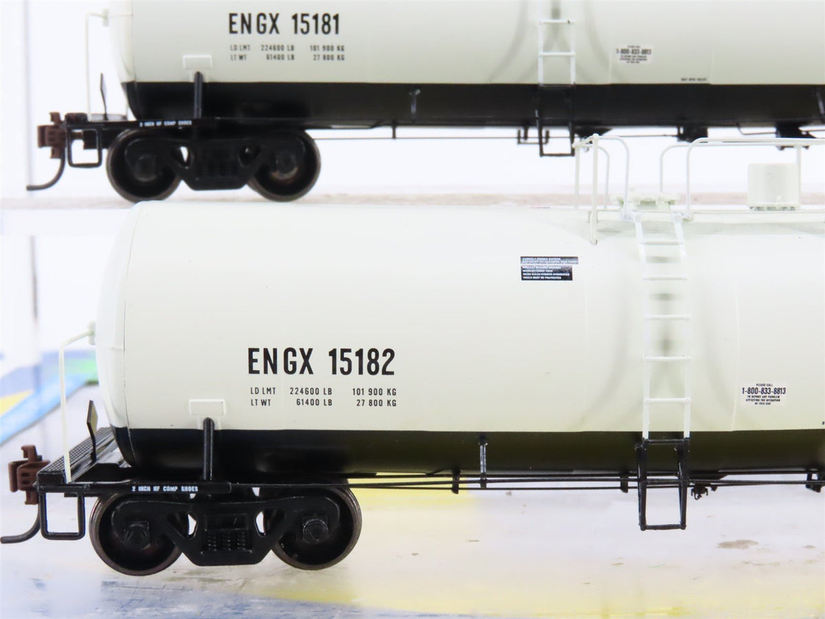 HO Scale Athearn 94822 ENGX Engelhard Corporation Clay Tank Car Set of 3