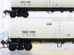 HO Scale Athearn 94822 ENGX Engelhard Corporation Clay Tank Car Set of 3