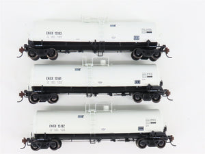 HO Scale Athearn 94822 ENGX Engelhard Corporation Clay Tank Car Set of 3