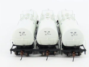 HO Scale Athearn 94822 ENGX Engelhard Corporation Clay Tank Car Set of 3