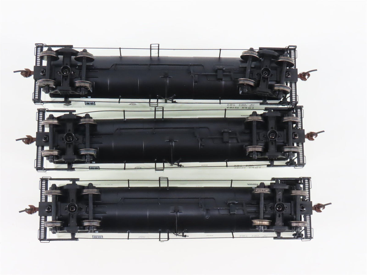 HO Scale Athearn 94822 ENGX Engelhard Corporation Clay Tank Car Set of 3