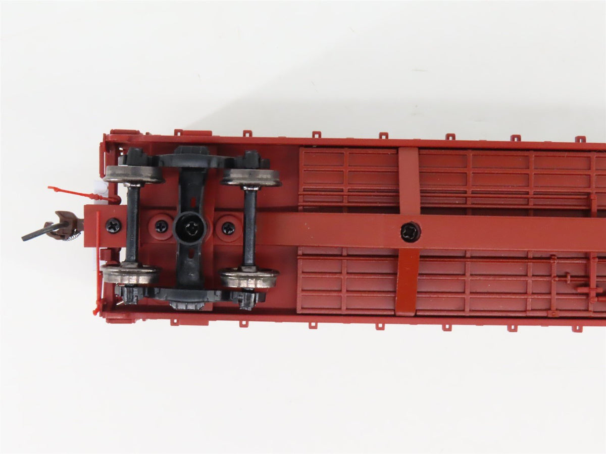 HO Scale True Line Trains 302003 CN Canadian National Bulkhead Flat Car #603081