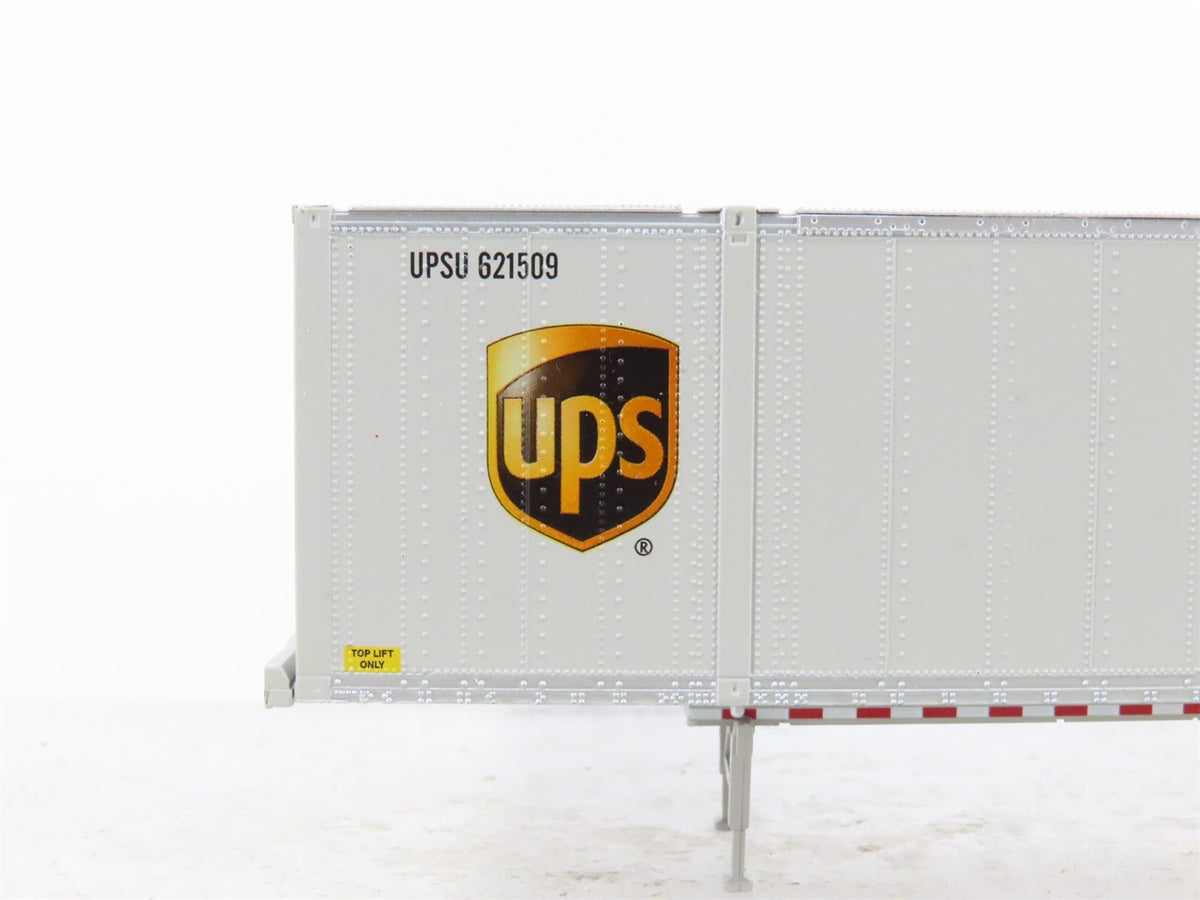 HO Scale Athearn 29429 UPSU United Parcel Service 28&#39; Trailer #621509