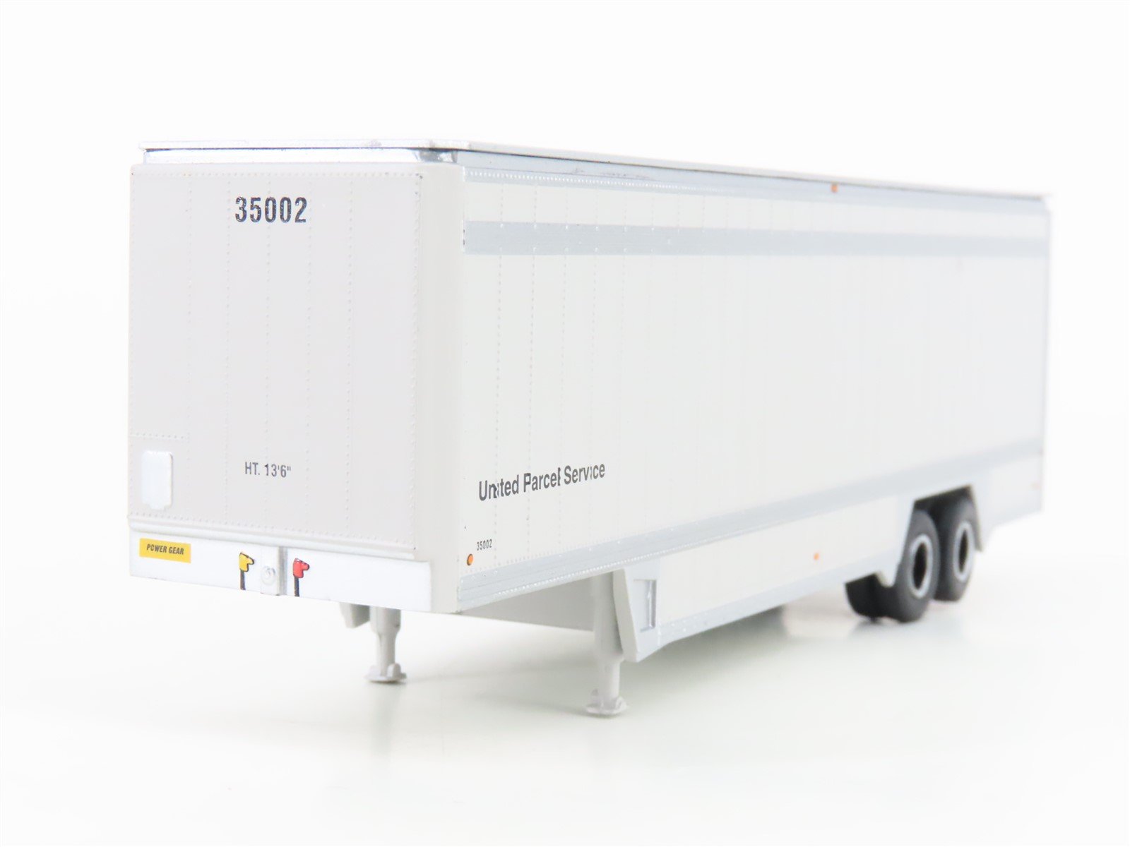 HO Scale Athearn 29412 UPS United Parcel Service 40' Parcel Trailer #35002