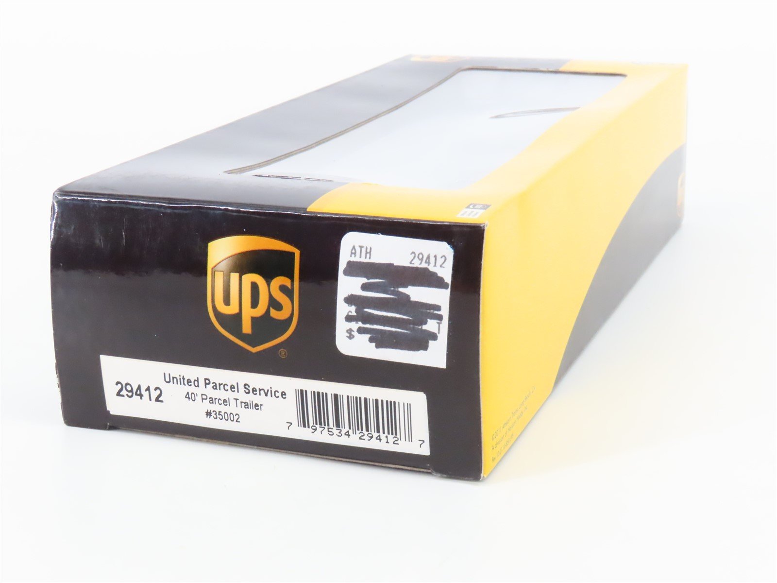 HO Scale Athearn 29412 UPS United Parcel Service 40' Parcel Trailer #35002