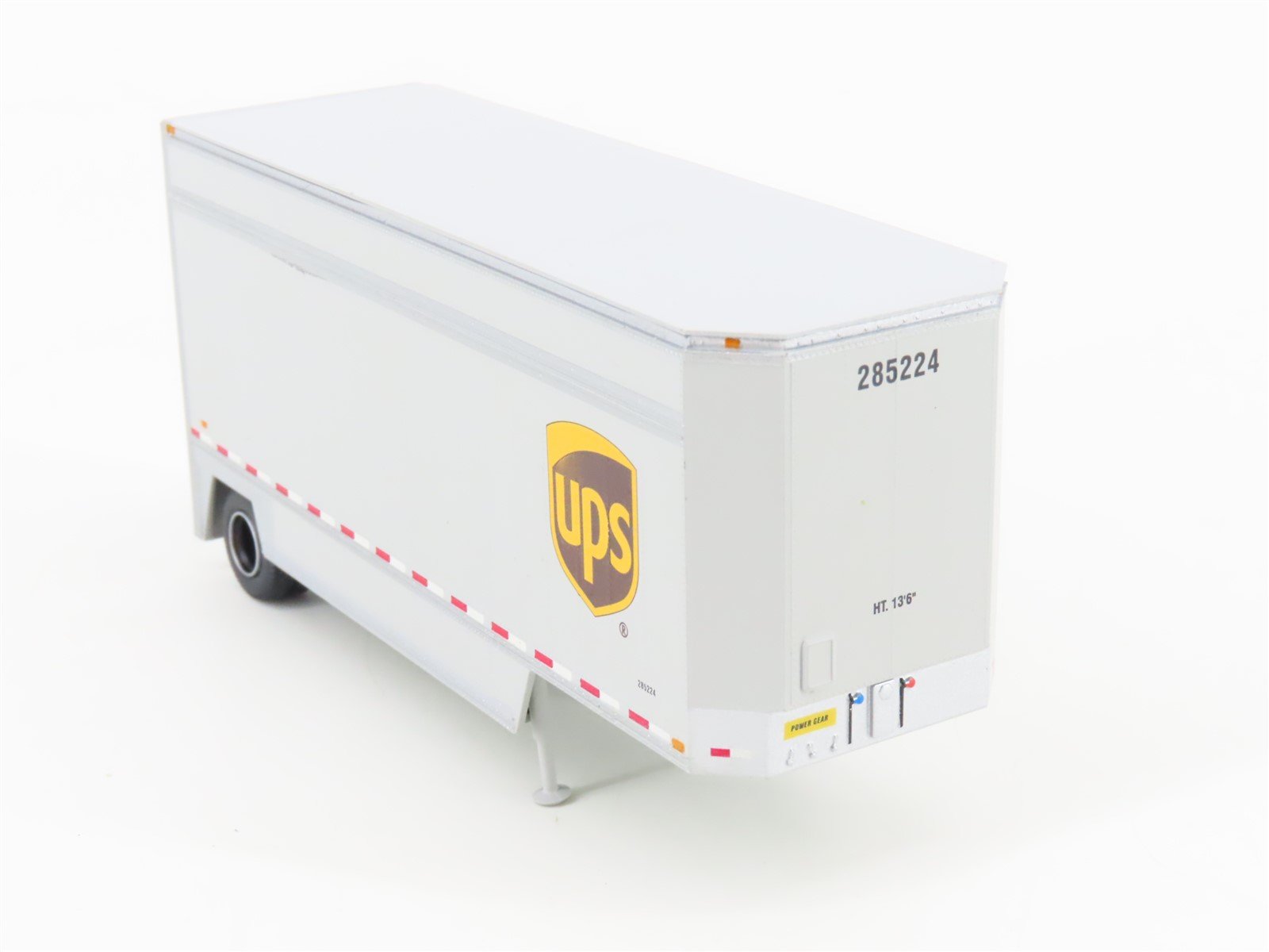 HO Scale Athearn 29403 UPS United Parcel Service 28' Parcel Trailer #285224