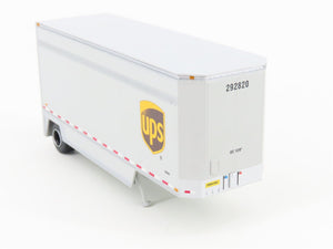 HO Scale Athearn 29406 UPS United Parcel Service 28' Parcel Trailer #292820