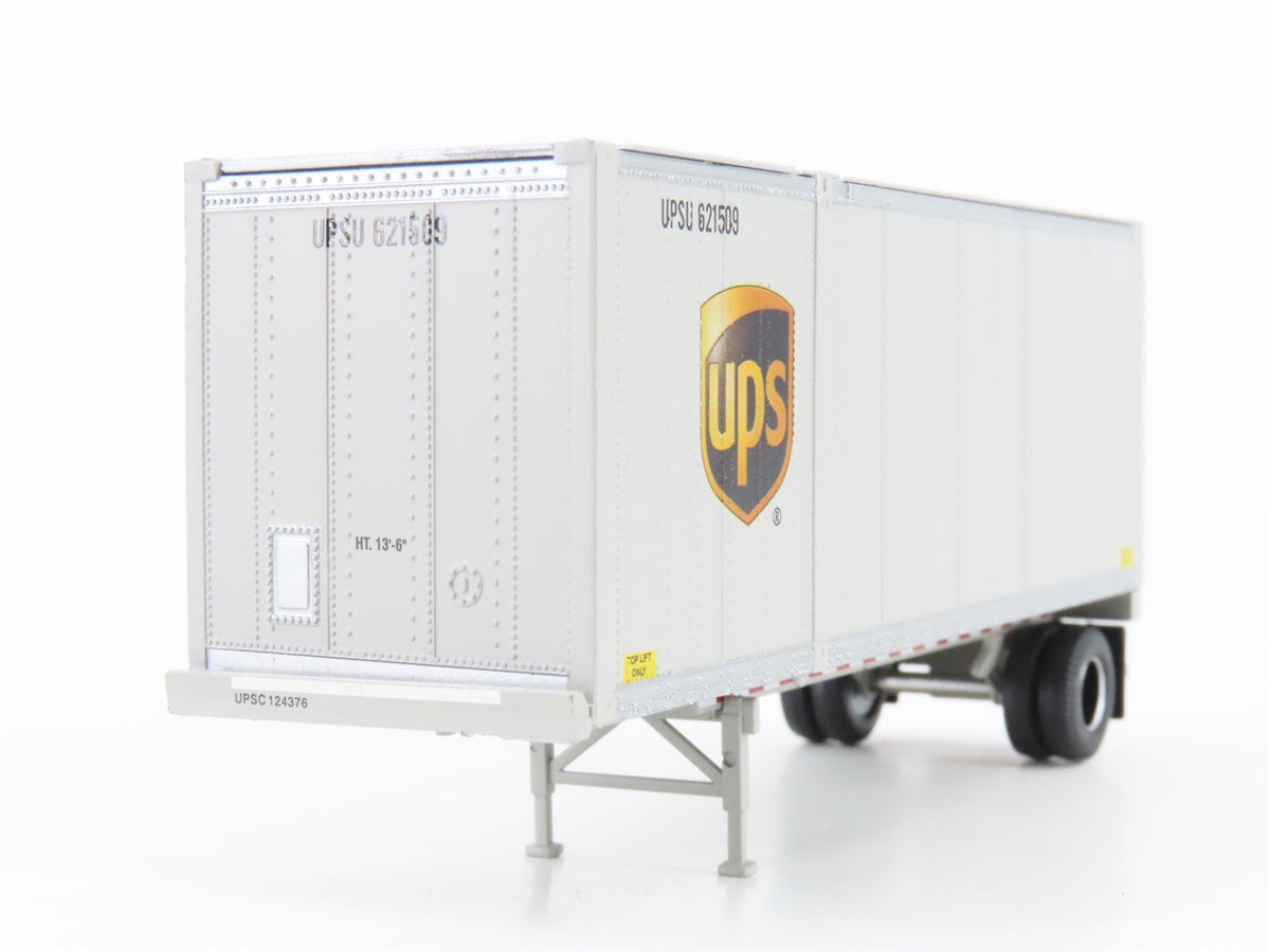 HO Scale Athearn 29429 UPSU United Parcel Service 28&#39; Trailer #621509