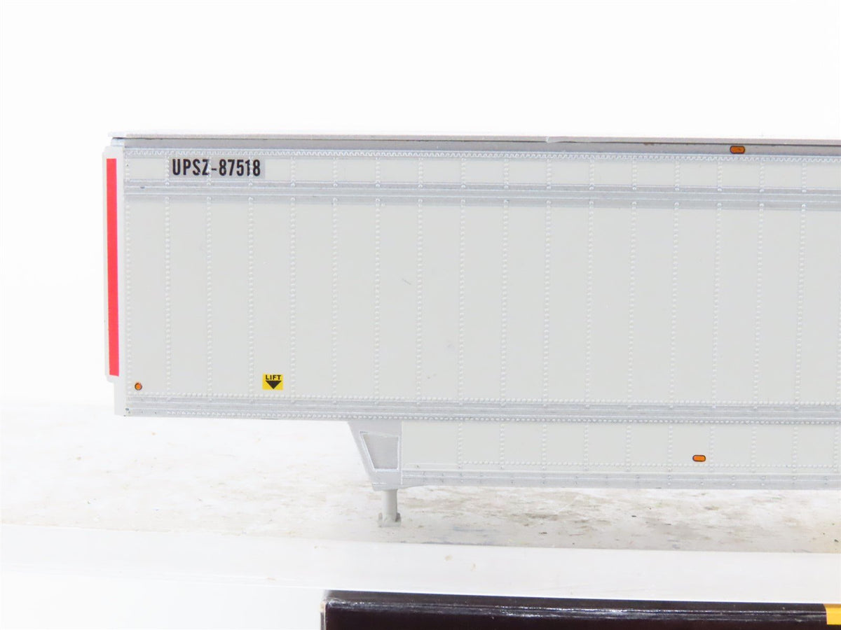 HO Scale Athearn 29411 UPSU United Parcel Service 40&#39; Parcel Trailer #87518
