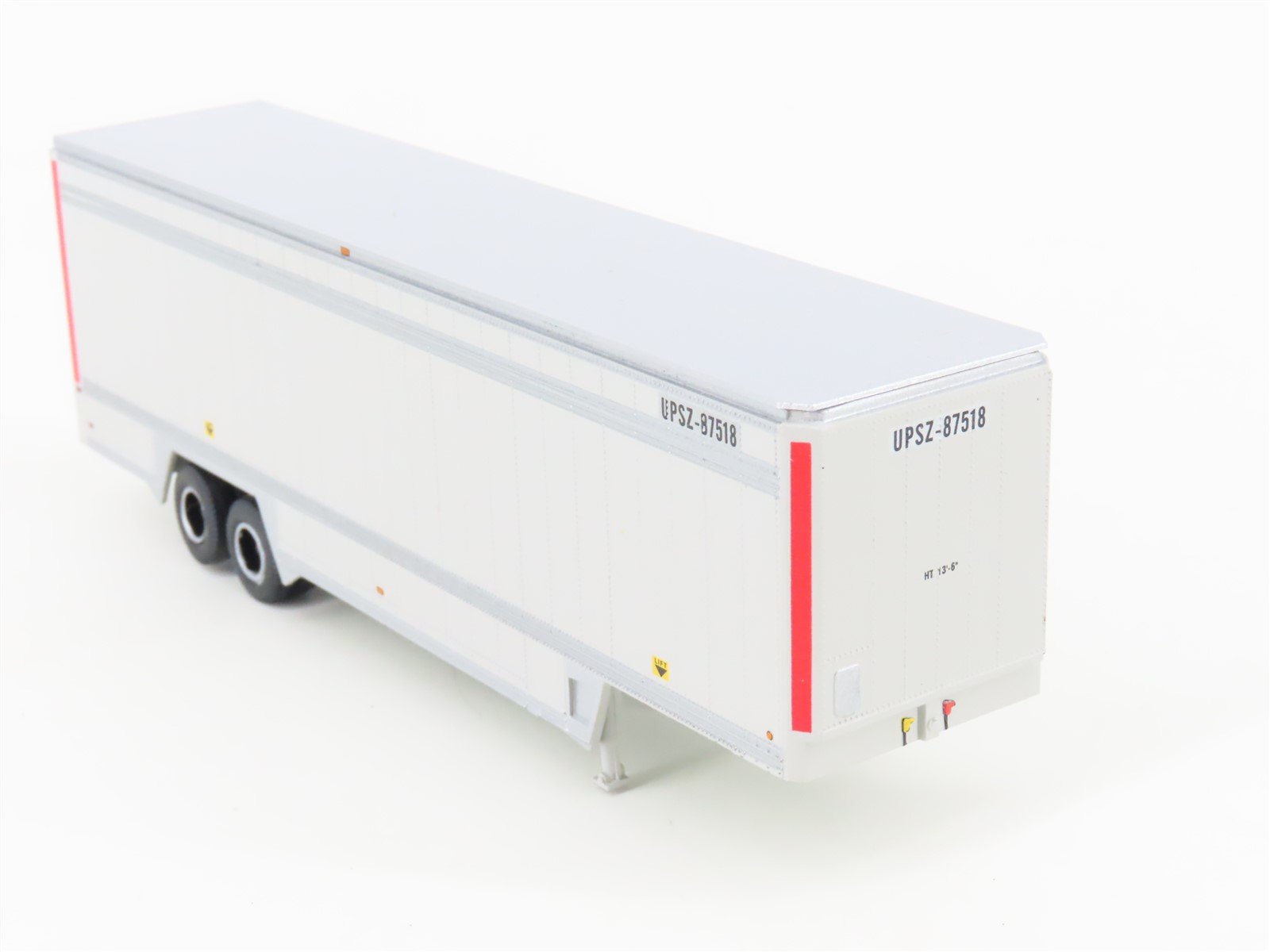 HO Scale Athearn 29411 UPSU United Parcel Service 40' Parcel Trailer #87518