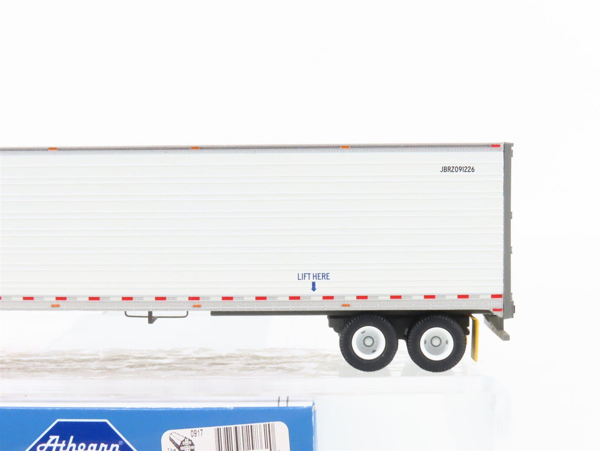 HO Scale Athearn ATH29862 JB Hunt Intermodal 53&#39; Utility Reefer Trailer #091226