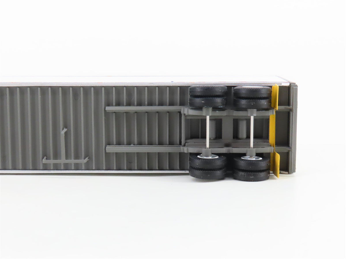 HO Scale Athearn ATH29862 JB Hunt Intermodal 53&#39; Utility Reefer Trailer #091226