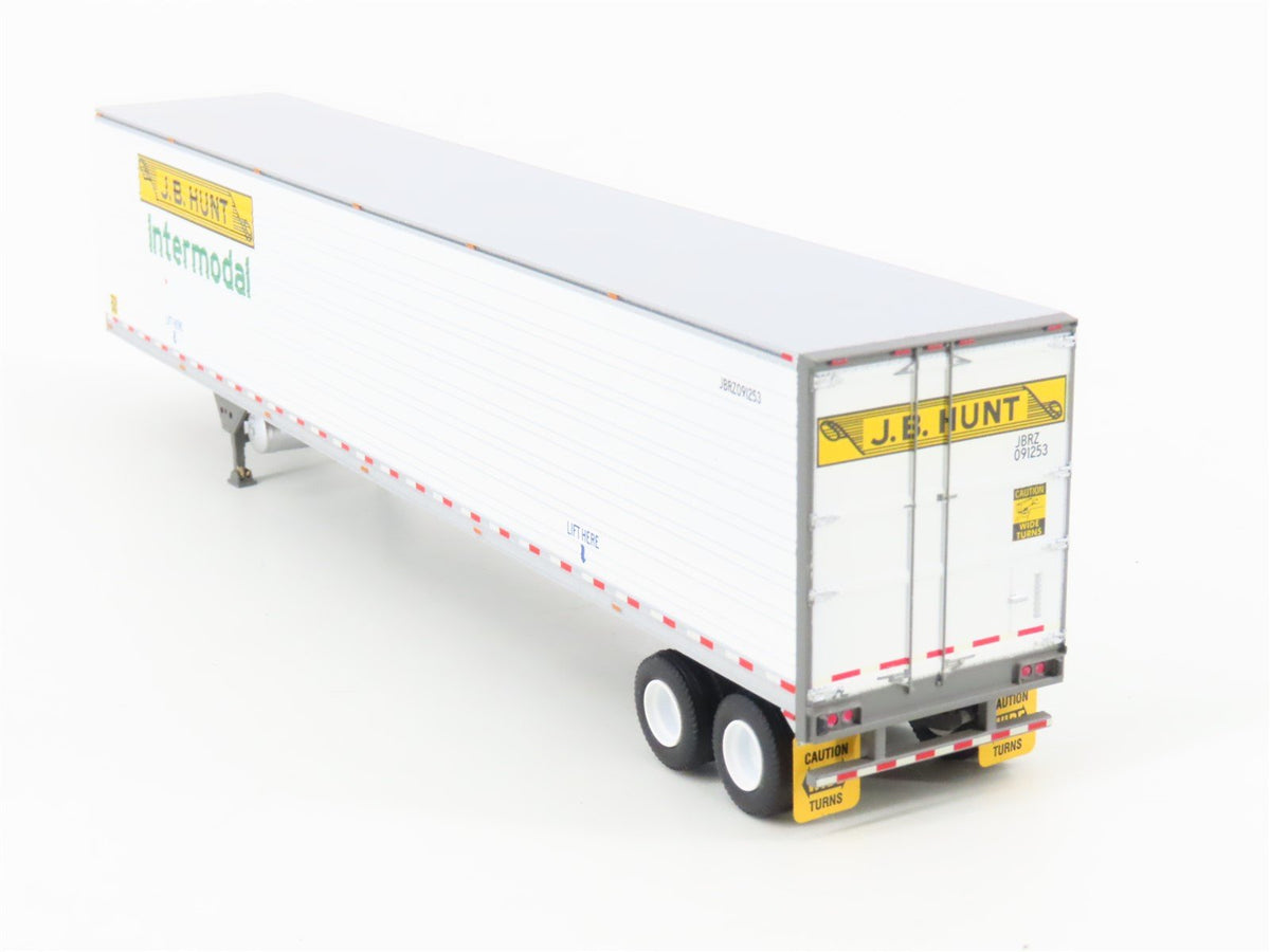 HO Scale Athearn ATH29864 JB Hunt Intermodal 53&#39; Utility Reefer Trailer #091253
