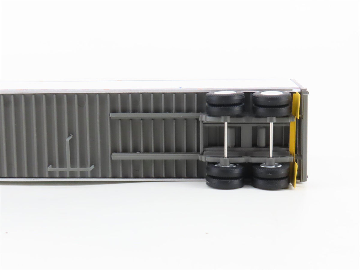 HO Scale Athearn ATH29864 JB Hunt Intermodal 53&#39; Utility Reefer Trailer #091253