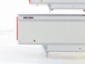 HO Scale Athearn 27956 UPSZ 40' Parcel Trailer 2-Pack